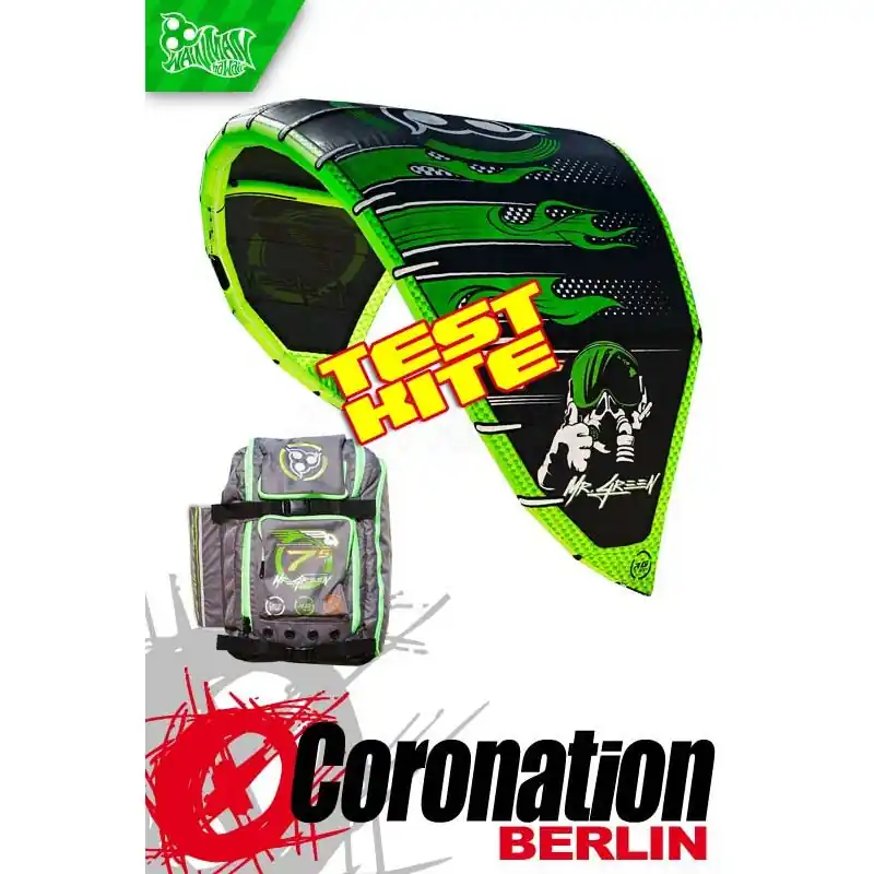 Letzte Chance Wainman Mr Green RG 3.0 Test Kite 7,5m²