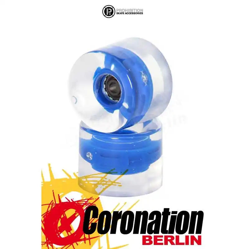 Prohibition Lumina Wheels 2er Pack Leuchtrollen Blue 82A Online Kaufen
