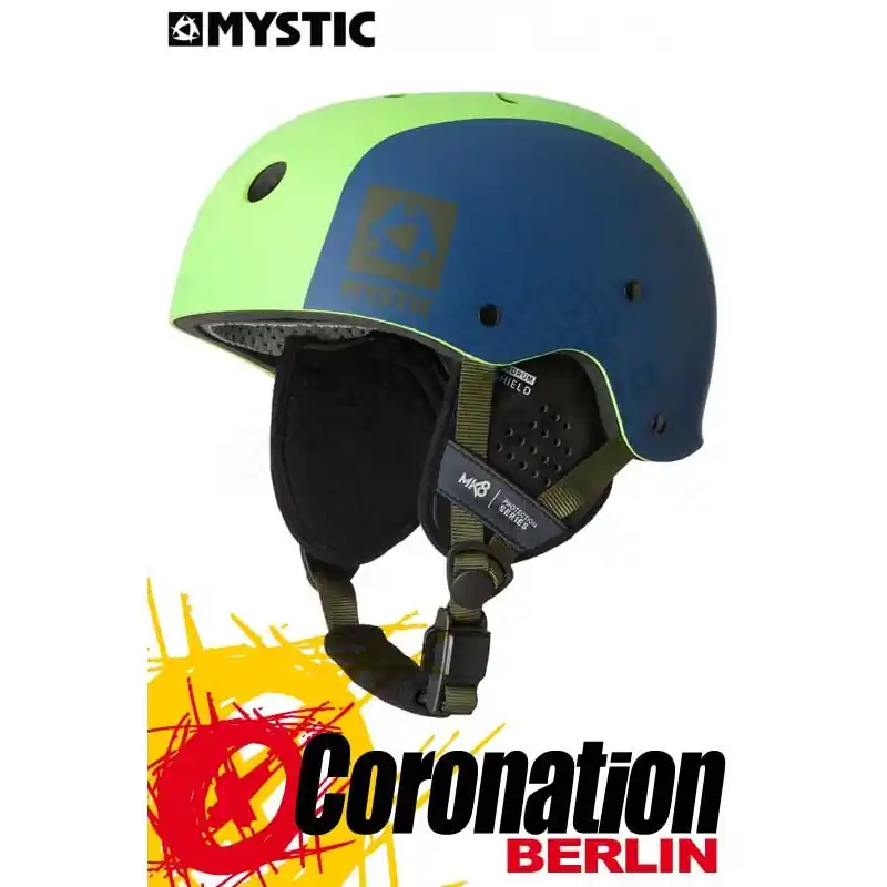 Sale Mystic MK8 Helm Lime - Water Kite & Wake Helmet