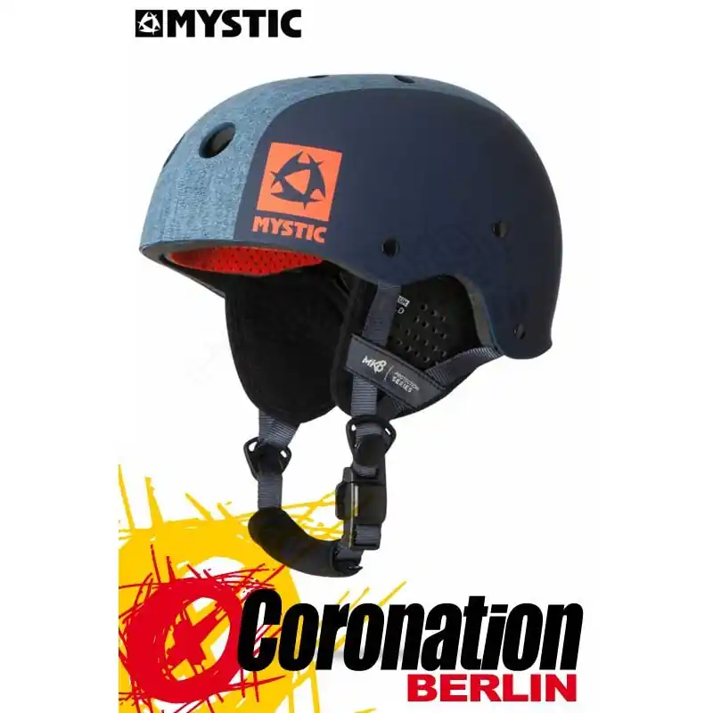 Versand Am Gleichen Tag Mystic MK8 X Helm Denim - Helmet with earpads Water