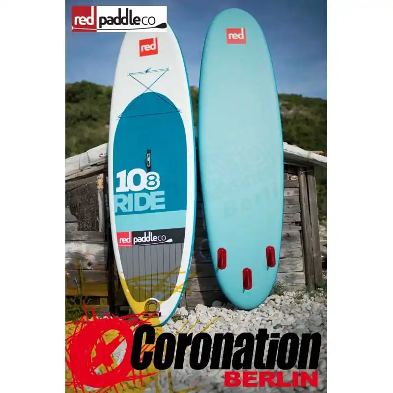 Red Paddle Co Ride 10'8" inflatable SUP Board 2016 Letzte Chance