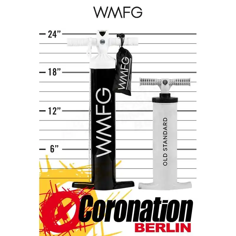 Neue Kollektion WMFG Kiteboard Pump 1.0T - 2.9L - 13PSI - XXL