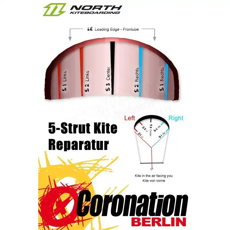 North Evo 2015 Bladder Ersatzschlauch Fronttube & Struts Garantierte Lieferung
