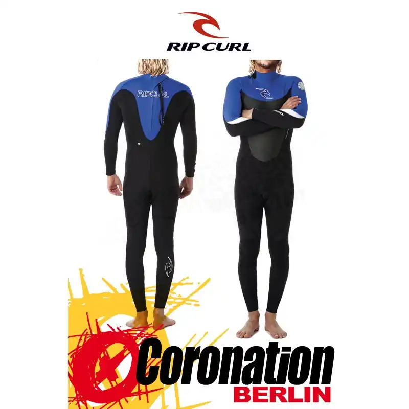Rip Curl Dawn Patrol 5/3 Men Wetsuit Backzip Neoprenanzug Navy Sale