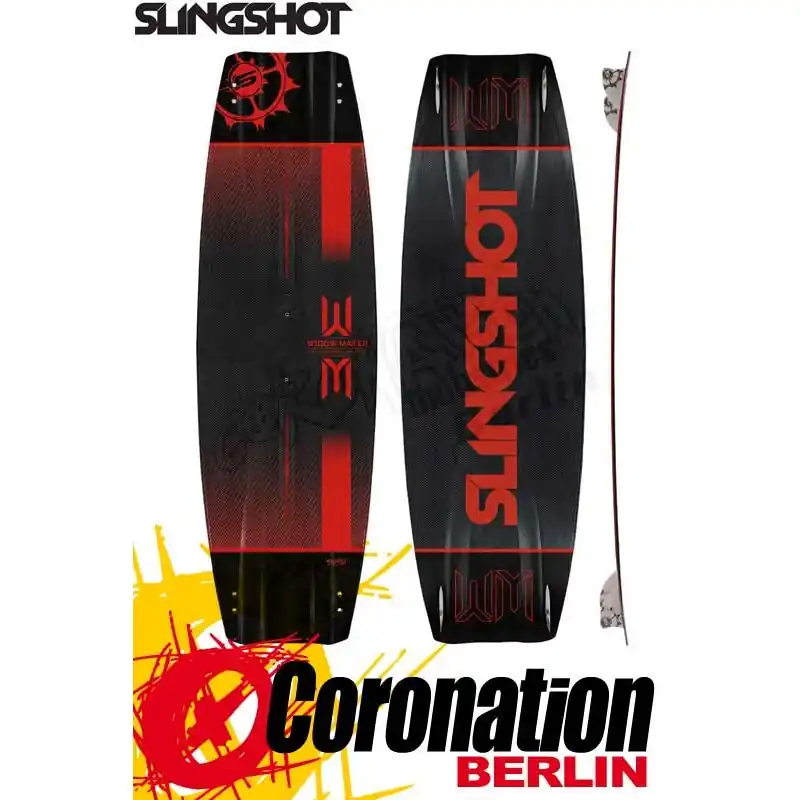 Slingshot Widowmaker 2016 Kiteboard 140cm Geprüft