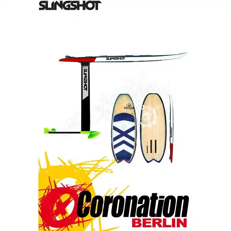 Heißes Angebot Slingshot NF² Alien Air Hydrofoil-Board Hoverglide Set