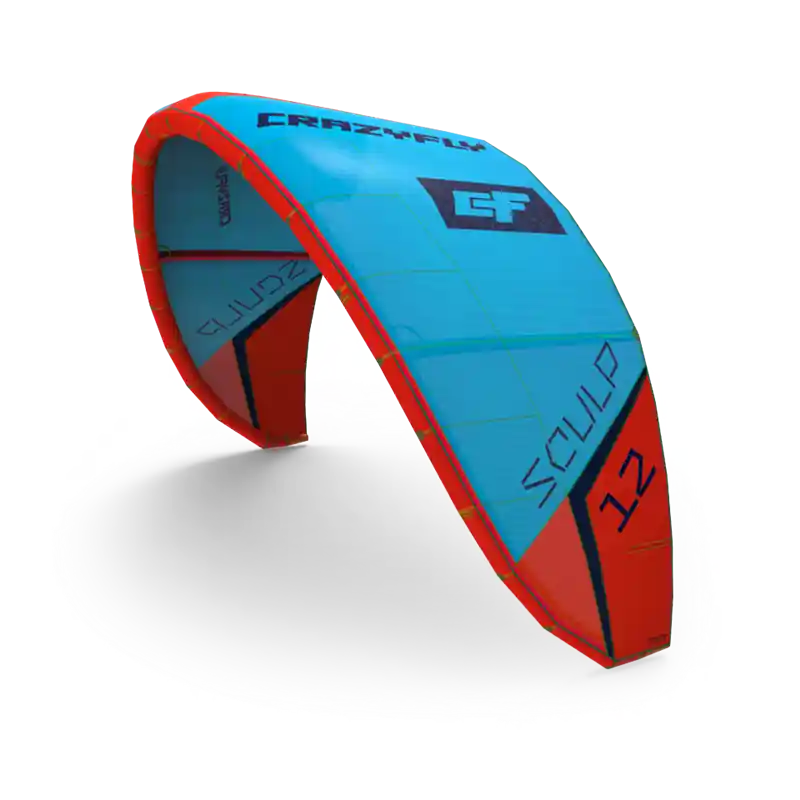 Neue Kollektion CrazyFly SCULP 2021 TEST Kite 10m