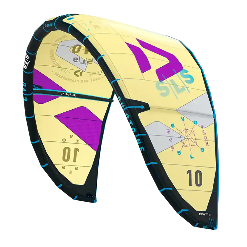 Top-Preis Duotone EVO SLS 2022 TEST Kite 9m - Vanilla Purple