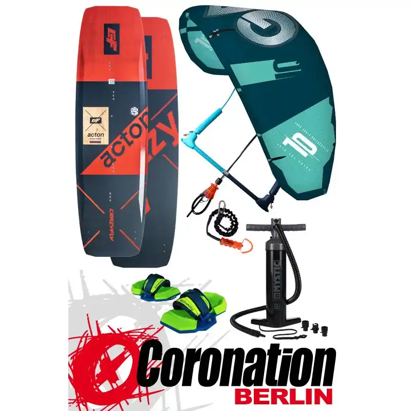 Online Kaufen Kitesurf Set GA IQ + X6 Bar + Crazy Fly ACTON