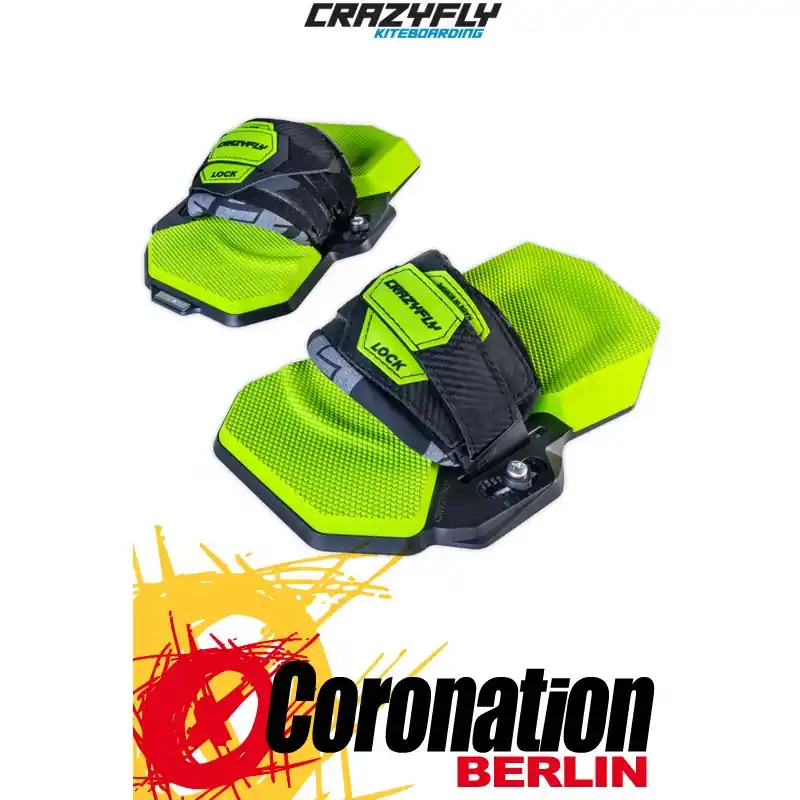Neue Ware CrazyFly LOCK BINDING green