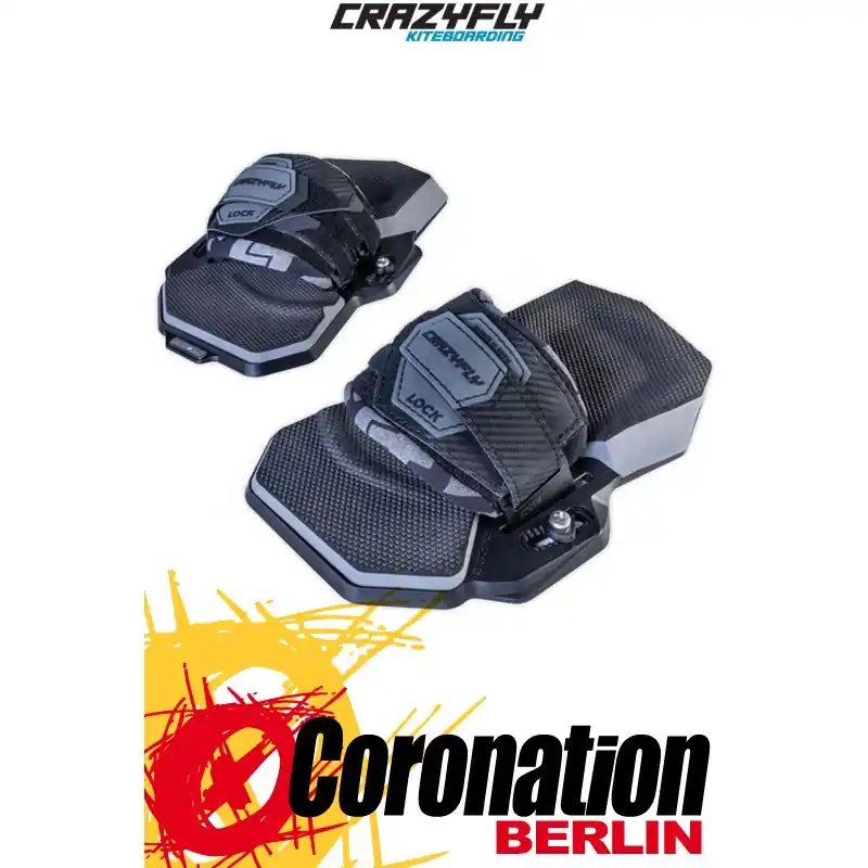 CrazyFly LOCK BINDING black Schneller Versand