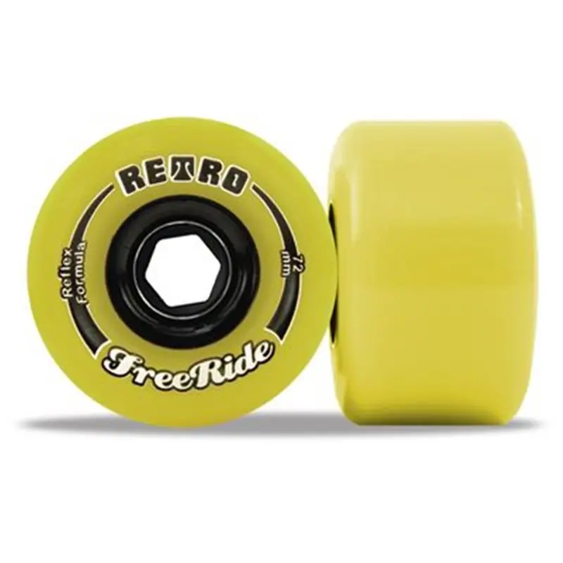 Wochenendangebot Retro FREERIDES 76mm Wheels 83a lemon