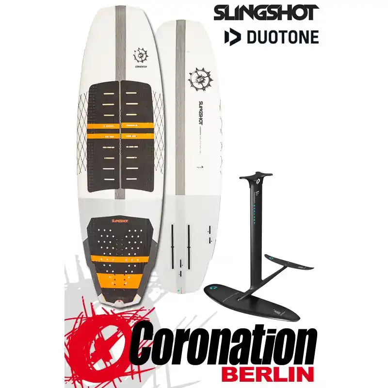 Slingshot Converter XR V4 + Duotone Surf 1500 SLS Carbon Kitefoil SET Markenware