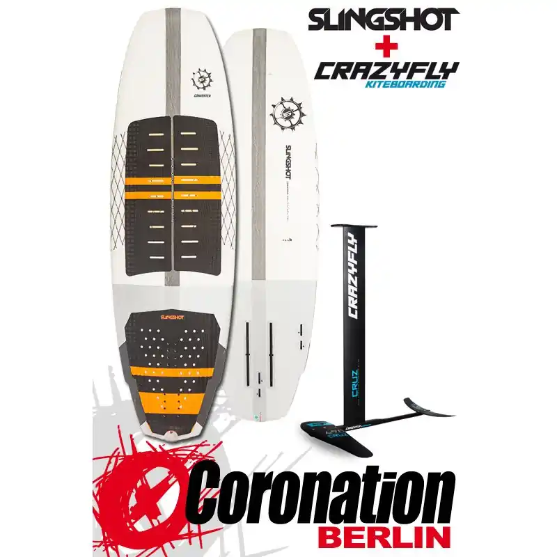 Slingshot Converter XR V4 + CrazyFly CRUZ 690 Kitefoil SET Sofort Bestellen