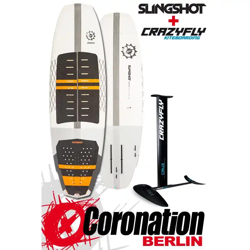 Nur Heute Slingshot Converter XR V4 + CrazyFly CRUZ 1000 Kitefoil SET