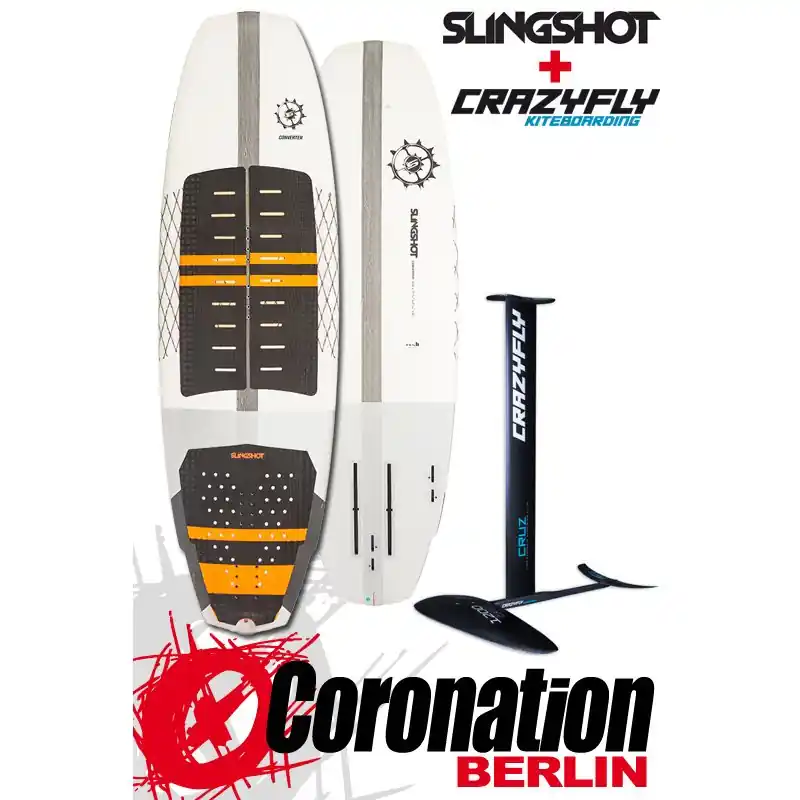Letzte Chance Slingshot Converter XR V4 + CrazyFly CRUZ 1200 Kitefoil SET