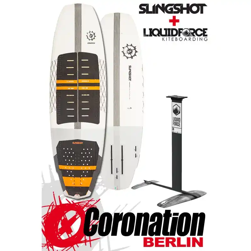 Slingshot Converter XR V4 + Liquid Force Impulse Kitefoil SET Geprüft