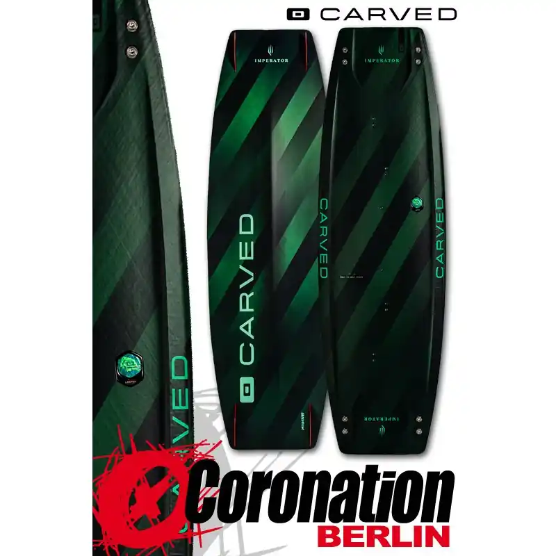 Carved Imperator 7 Limited Edition Kiteboard - Ambient Green Sonderaktion