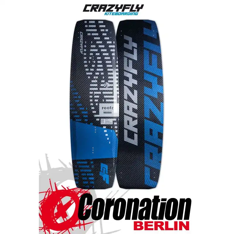 CrazyFly ROOTZ Carbon 2025 Kiteboard Schneller Versand