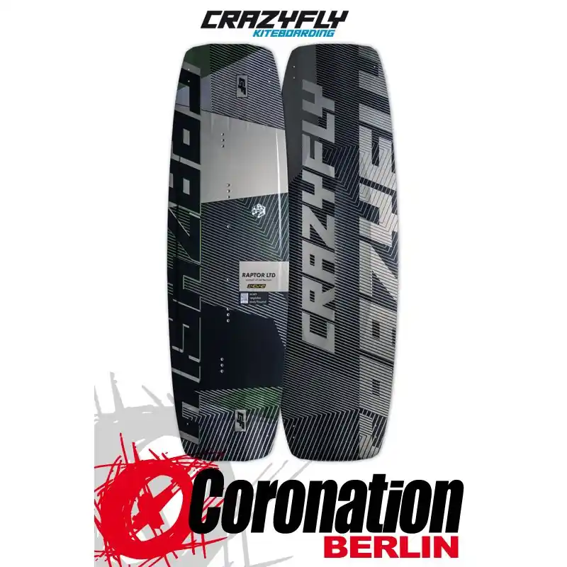 Neu Im Sortiment CrazyFly RAPTOR LTD 2025 Kiteboard