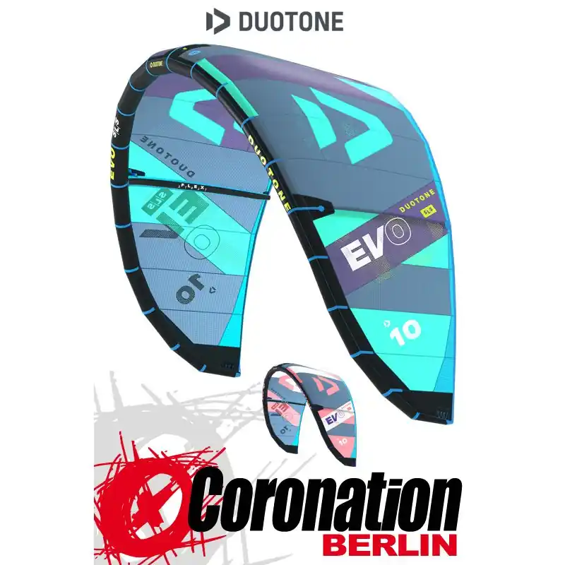 Zertifiziert Duotone EVO SLS 2024 TEST Kite 12m