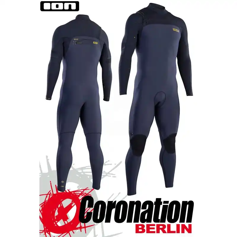 Aktuell ION SEEK AMP 5/4 FRONT ZIP 2025 Neoprenanzug - blue-nights