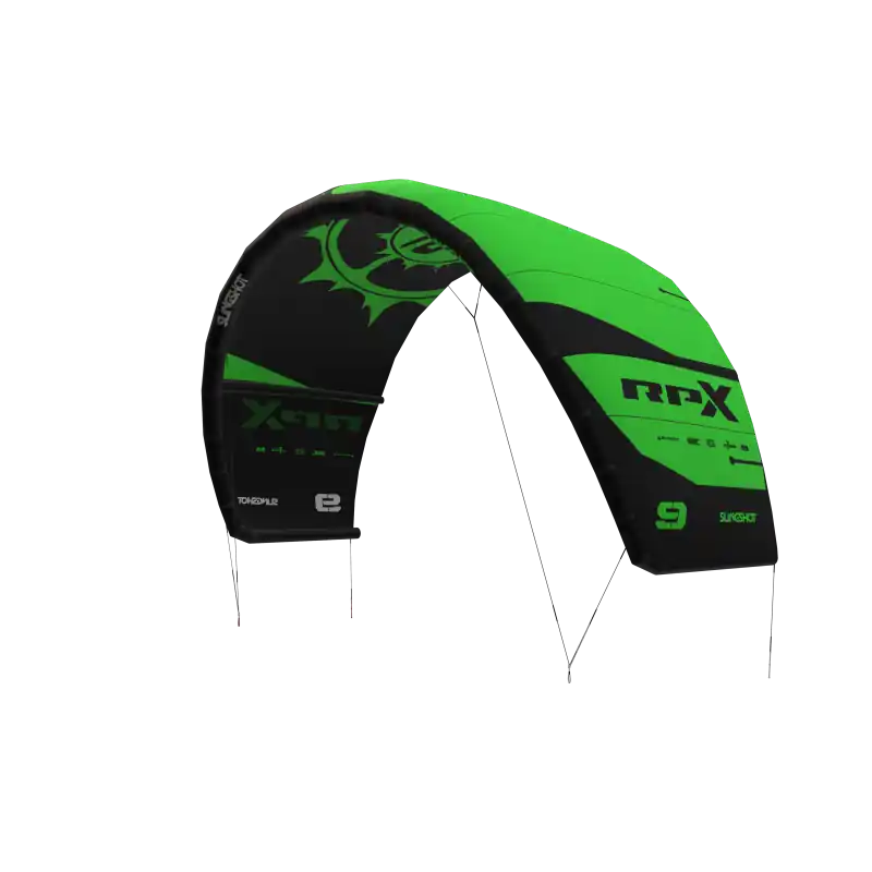 Slingshot RPX V1 TEST Kite 8m Meistverkauft