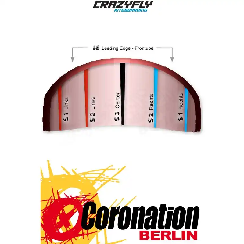Neue Ware CrazyFly Hyper 2023 Bladder Fronttube & Struts
