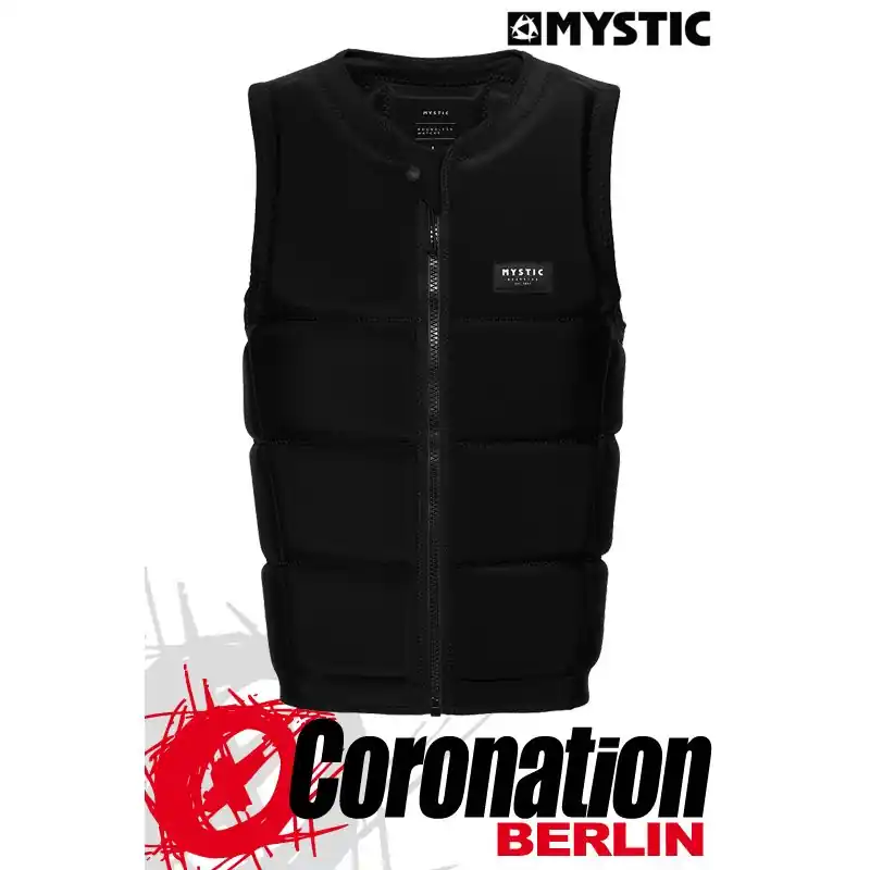 Preiswert Mystic Star Impact Vest Fzip Wake - Black