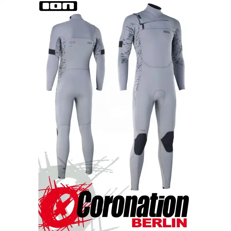Top-Preis ION SEEK CORE 5/4 FRONT ZIP Herren Neoprenanzug - Sage Grey