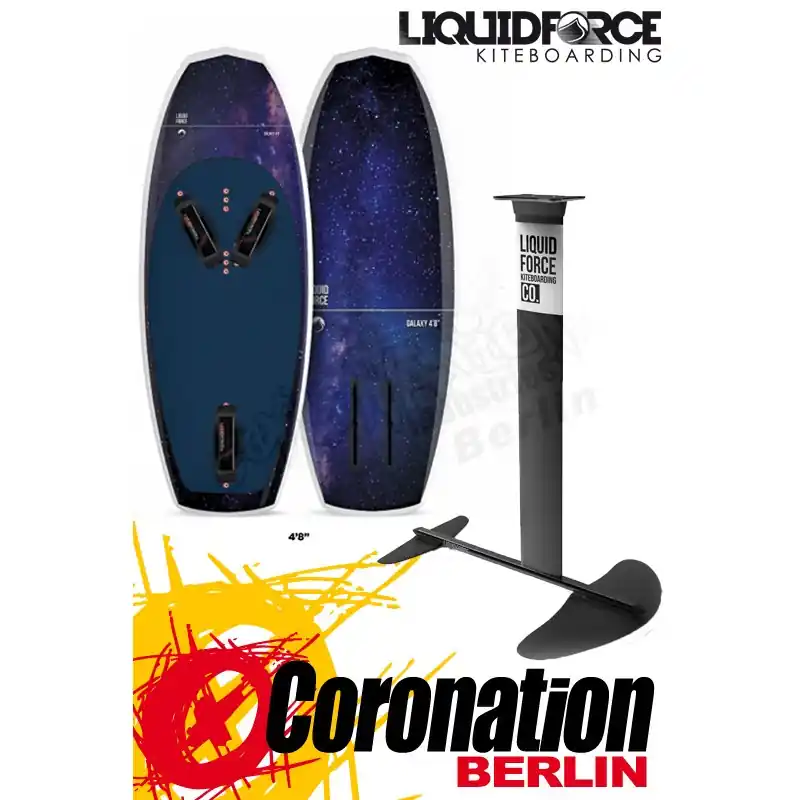 Versand Am Gleichen Tag Liquid Force GALAXY Foilboard + ROCKET V2 Foil 2019 Foilset
