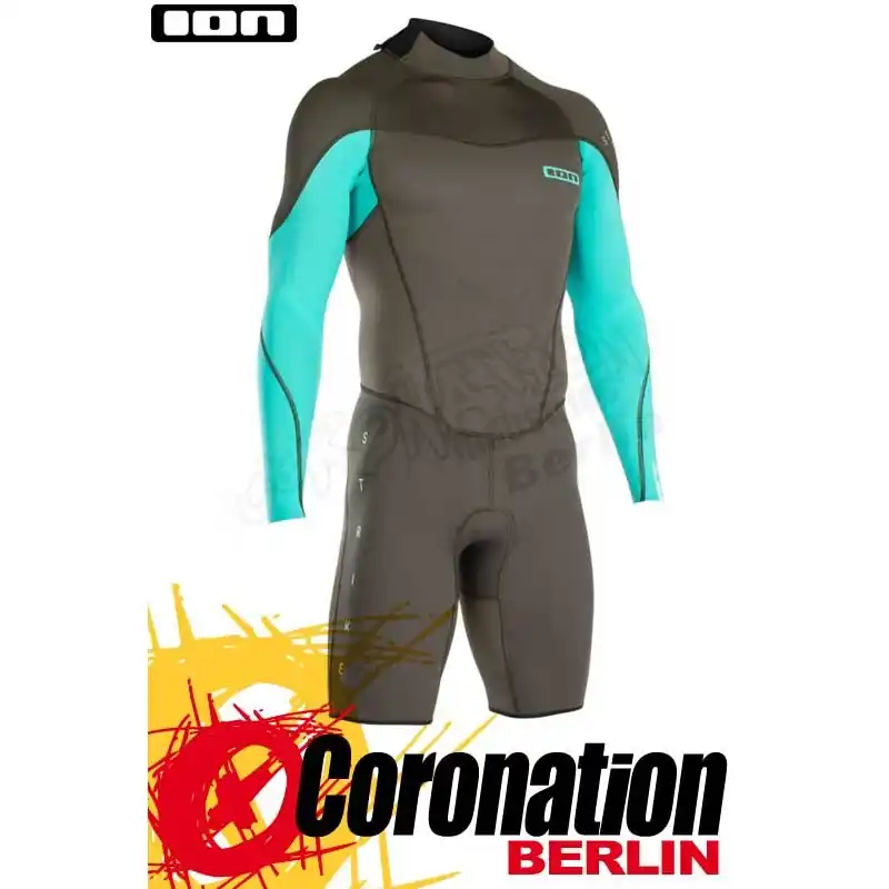 Ausverkauf ION Strike Element Shorty LS 2/2 BZ DL 2020 dark olive/teal