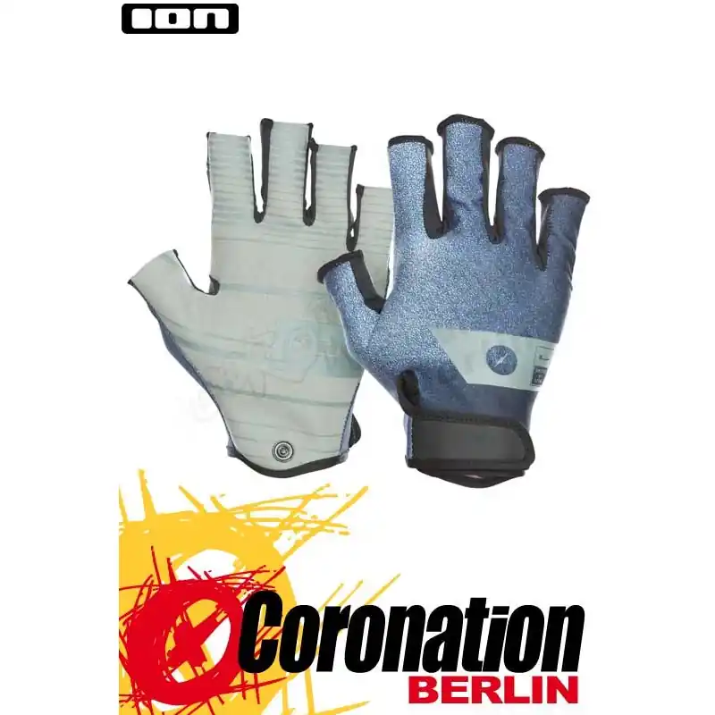 Must-Have ION AMARA GLOVES Half Finger Neopren Handschuhe dark blue