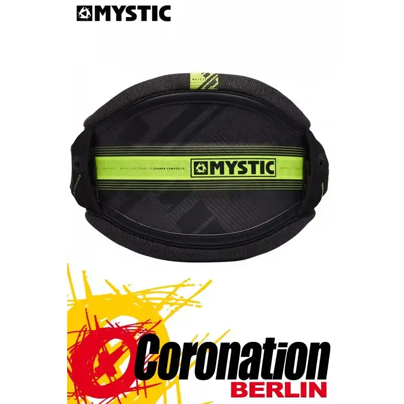 Sale Mystic MAJESTIC X Carbon Hard Shell Harness 2020 black/lime