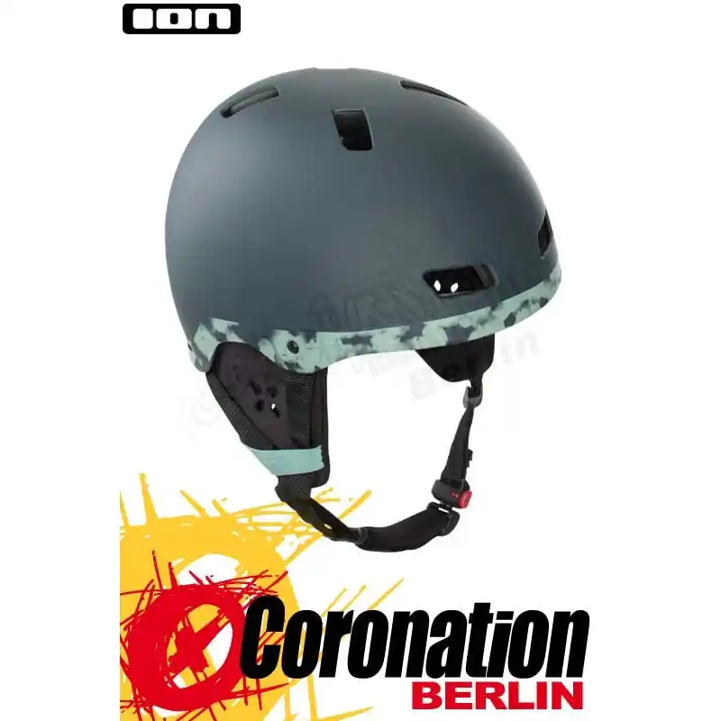 ION Hardcap 3.2 Comfort 2020 - Kite & Wake Helm carbon blue Direktkauf