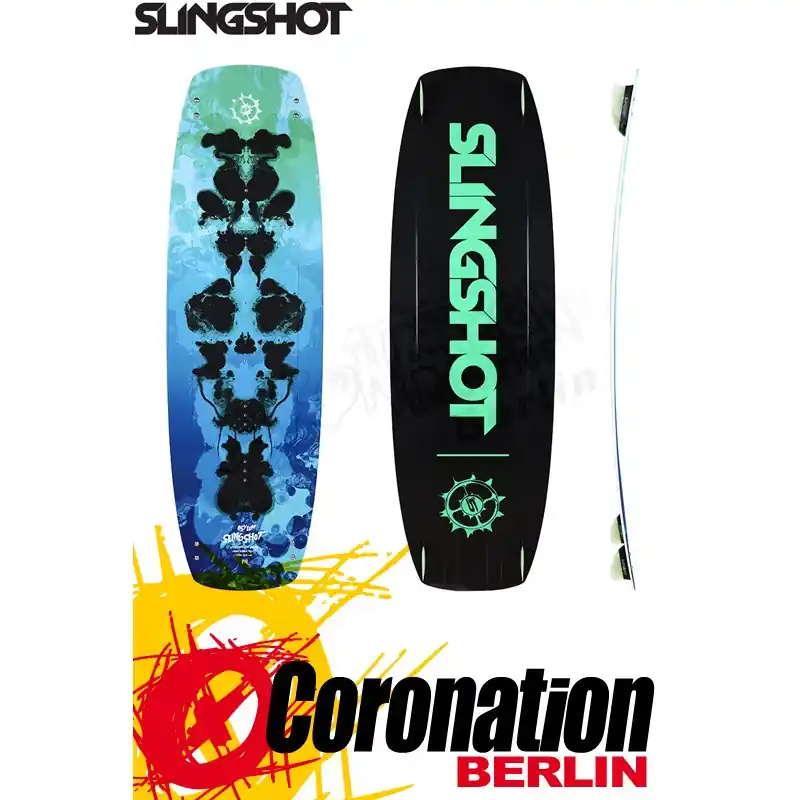 Nur Heute Slingshot ASYLUM 2019 TEST Kiteboard 141 + Bindung