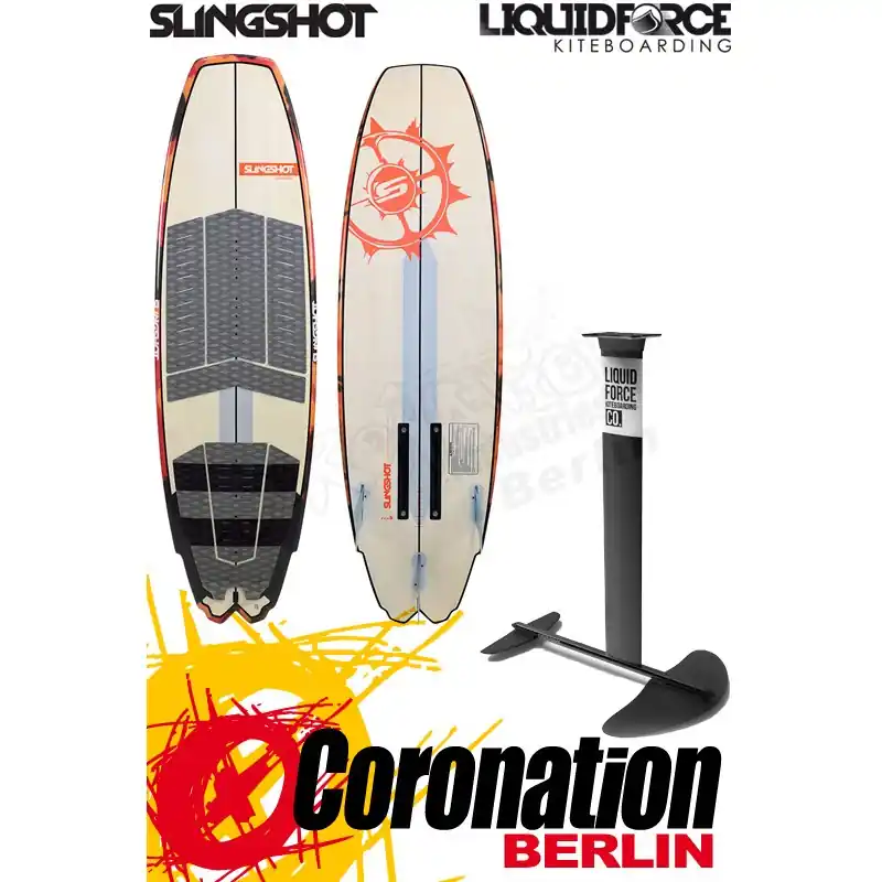 Slingshot CONVERTER + Liquid Force ROCKET Foilset Nur Für Kurze Zeit