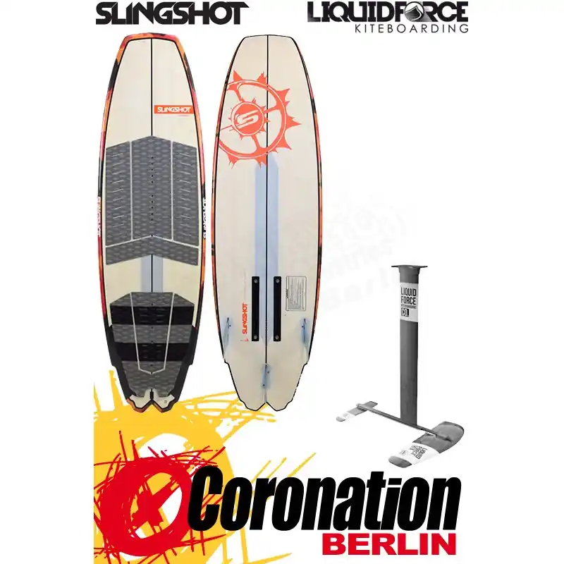 Must-Have Slingshot CONVERTER + Liquid Force IMPULSE Foilset