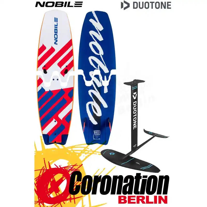 Nobile INFINITY SPLIT + Duotone SPIRIT SURF Foilset Finale Aktion