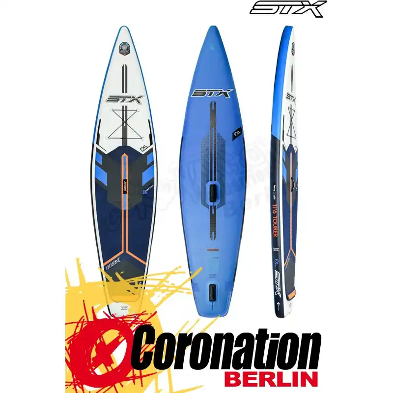 Neuheit STX TOURER 11'6'' WINDSURF OPTION 2019 SUP Board blue/white/orange