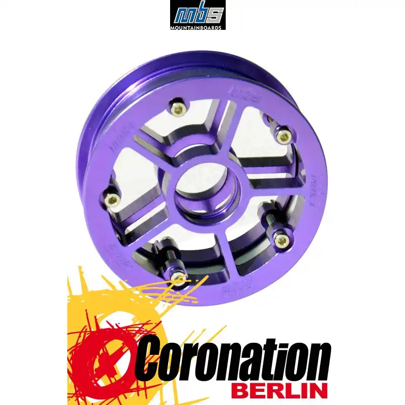 Geprüft MBS ROCKSTAR PRO HUB ATB Rad Felgen 8'' Set (4Stk.) purple