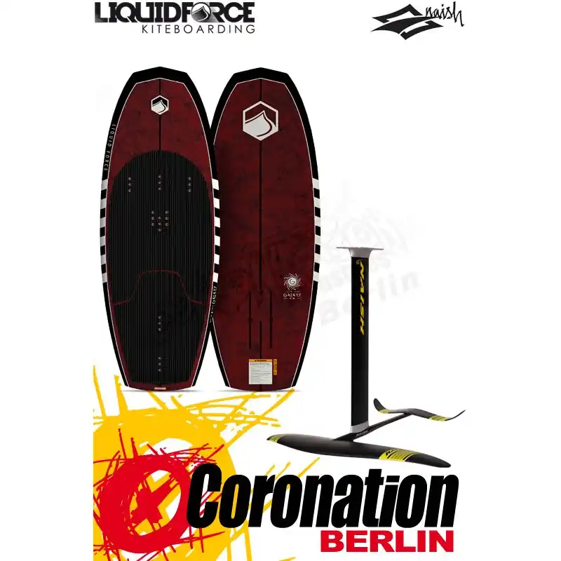 Must-Have Liquid Force GALAXY 4'8'' + Naish S25 JET FOIL COMPLETE 1650 Foilset