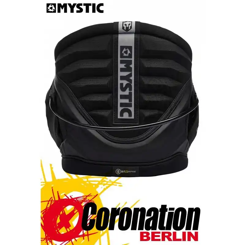 Geprüft Mystic Warrior VI Hüfttrapez Waist Harness - Black