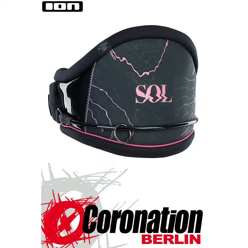 ION SOL 7 Hüfttrapez Wasit Harness black Sale