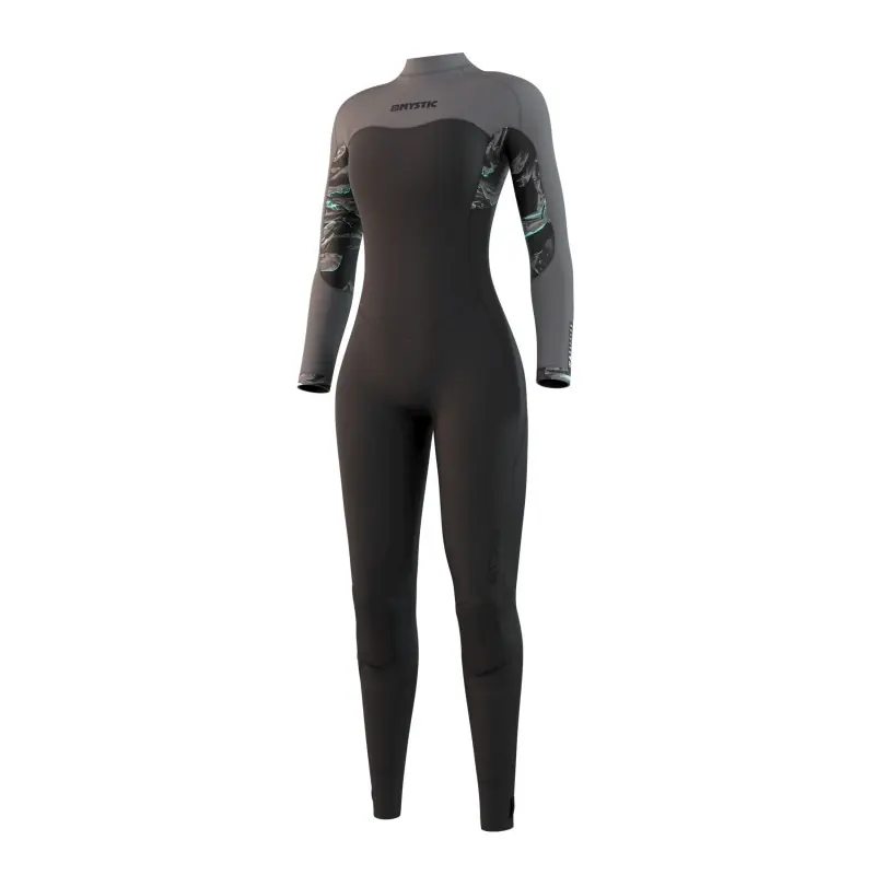 Markenware Mystic DAZZLED FULLSUIT 5/3MM BZIP Neoprenanzug black