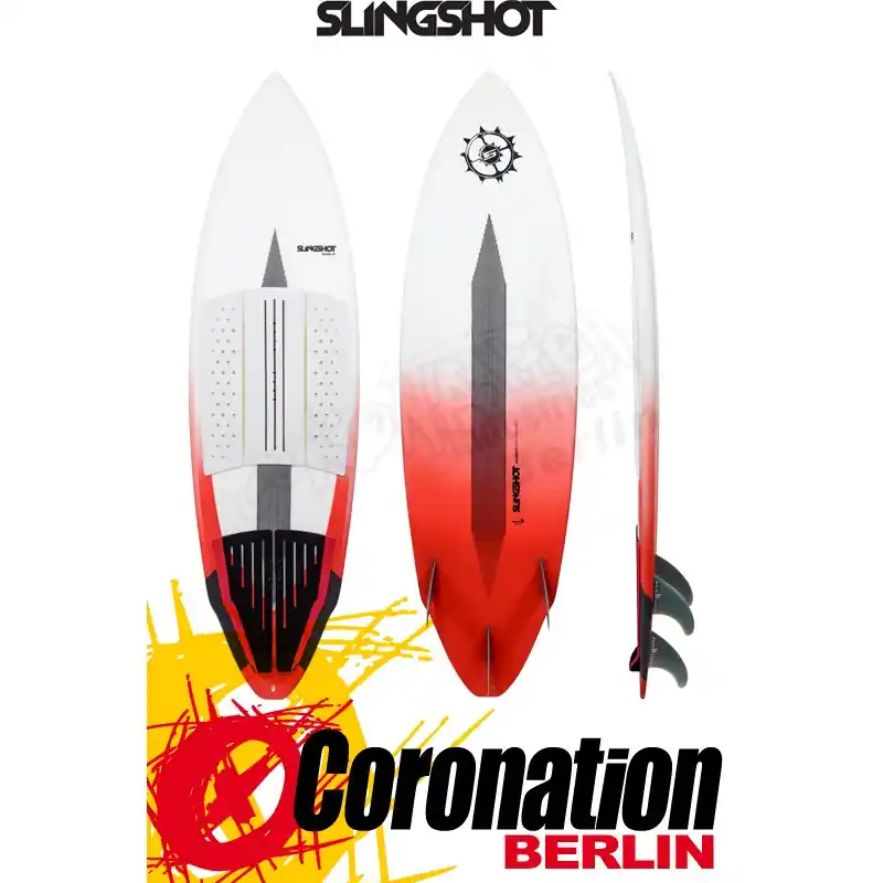 Finale Aktion Slingshot CELERO FR 2020 TEST Kiteboard 5´10