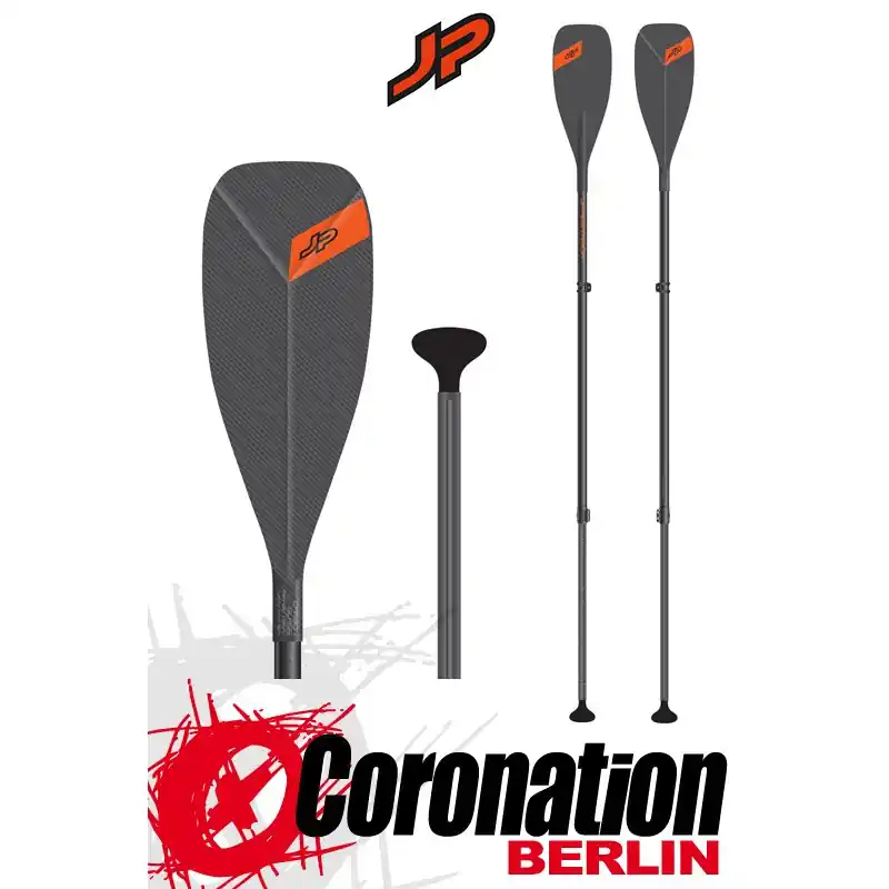 Sichere Zahlung JP SUP Cruising/Wave PADDLE 2021 CARBON GLASS Adj. 3 pcs