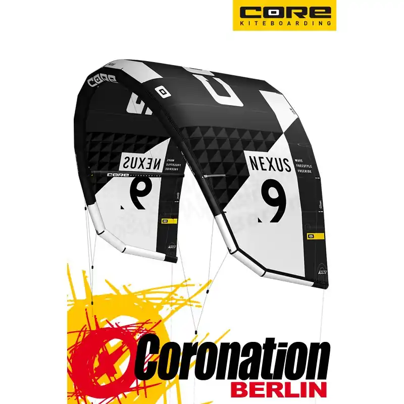 Must-Have Core NEXUS 2 TEST Kite 9m - 100% NO KITESCHOOL