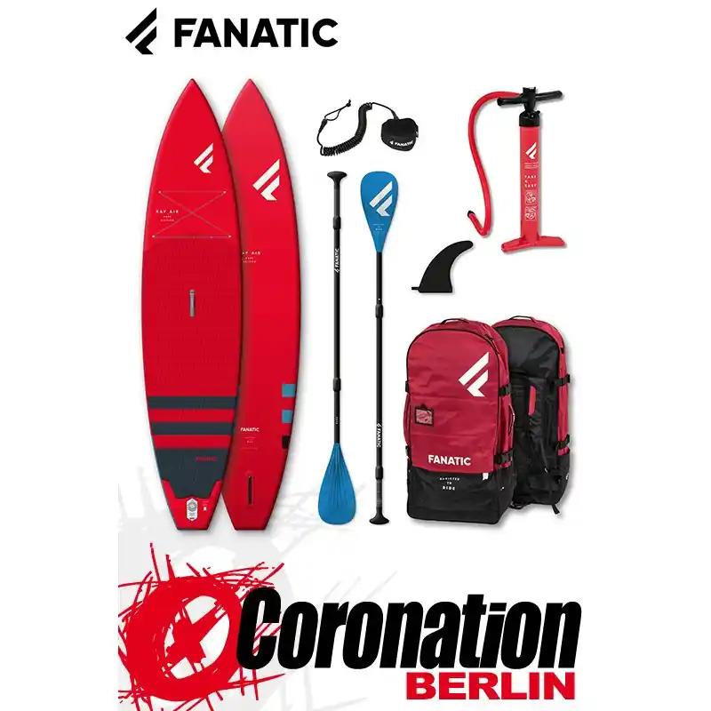 Preisreduziert Fanatic RAY AIR / PURE SUP PACKAGE 2021 RED