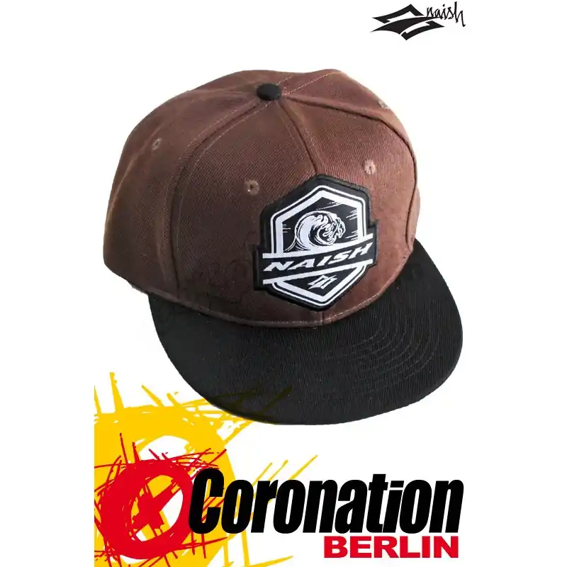 Naish Wave Patch Snapback brown Sonderangebot